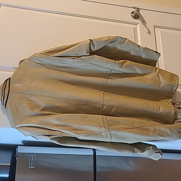 Custom Butter Soft 3 1/4 Genuine Leather Army Fatigue Jacket - Picture 2 of 4